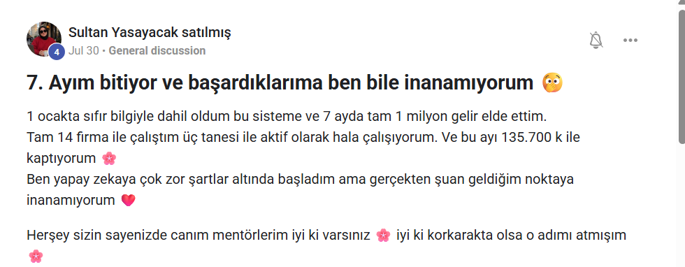 AI Power Academy öğrenci deneyimi