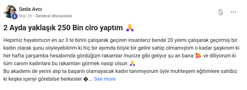 AI Power Academy öğrenci deneyimi