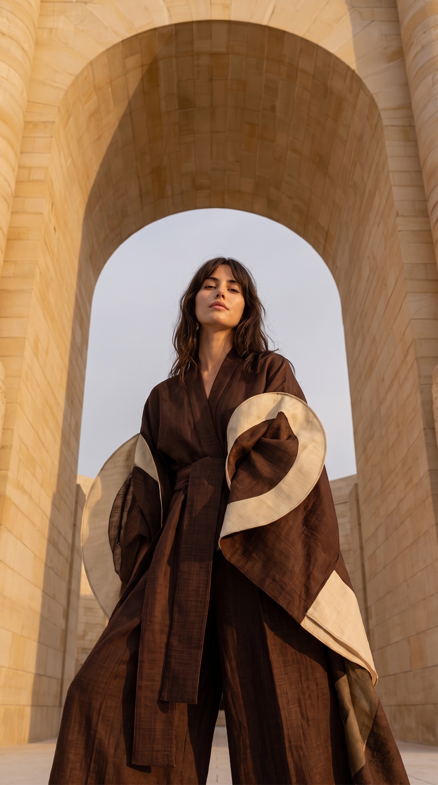 AI editorial moda çalışması